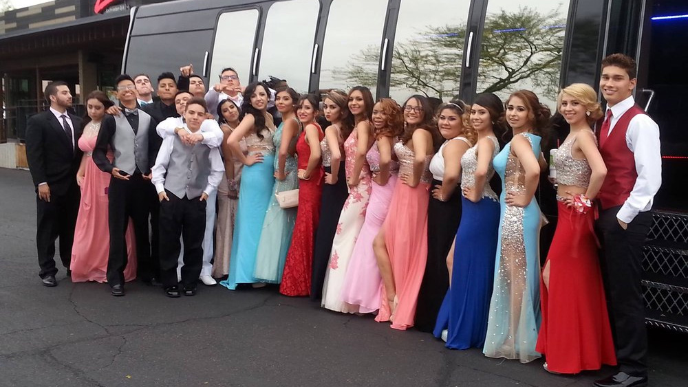 Prom Party Bus Rentals Las Vegas